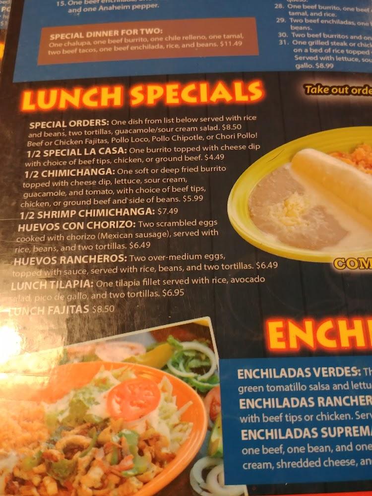 La Carreta Express Special Orders